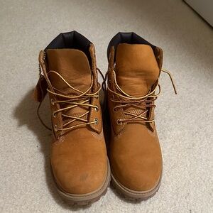 Timberland Women's Wheat Tan Nubuck Ankle Boots